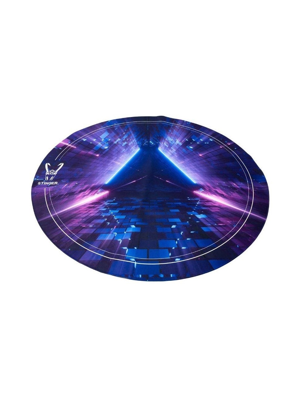 Alfombra Gaming Woxter Stinger Floorpad FUTURE/ Púrpura