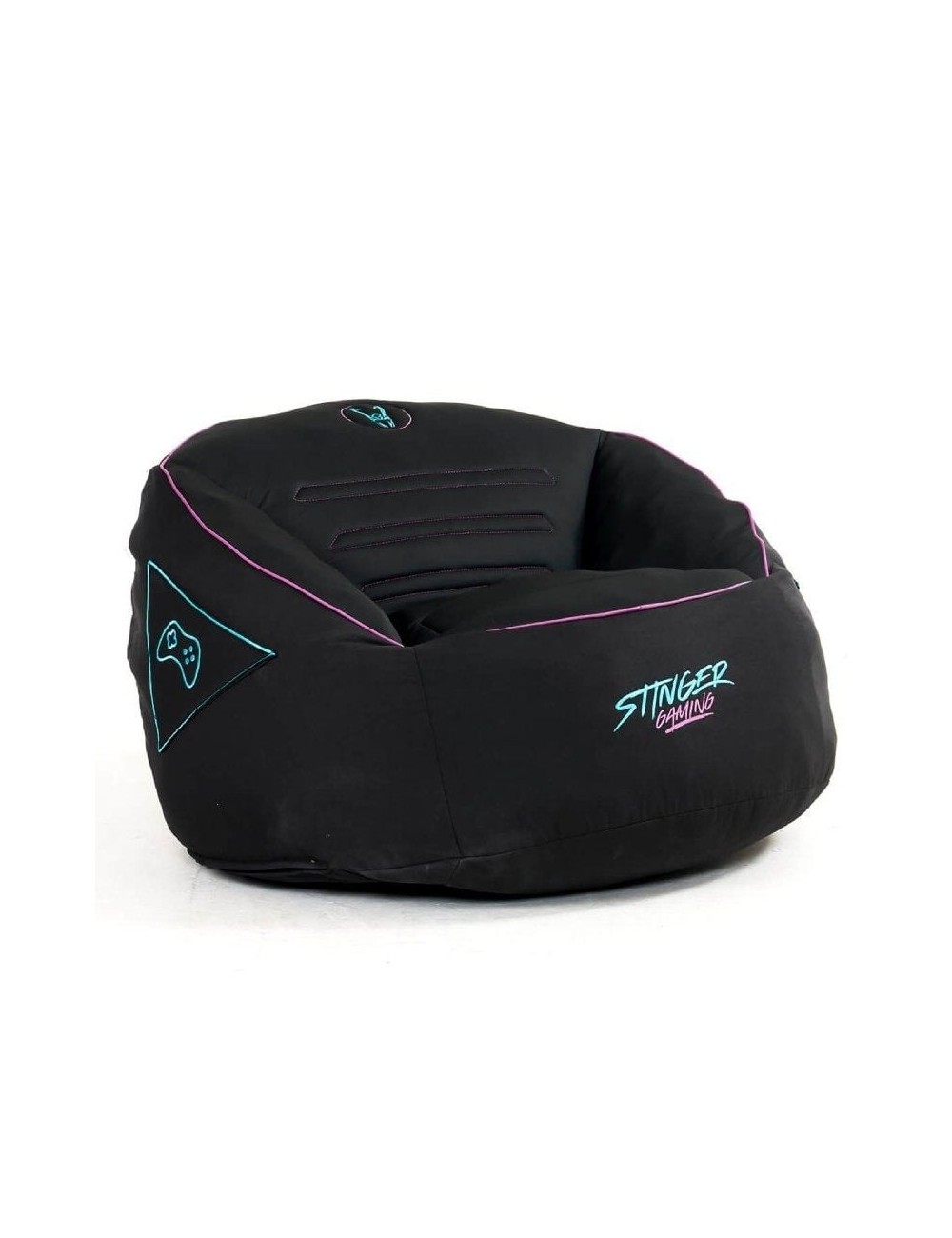 Puff Woxter Stinger Gaming/ con relleno/ Azul y Negro