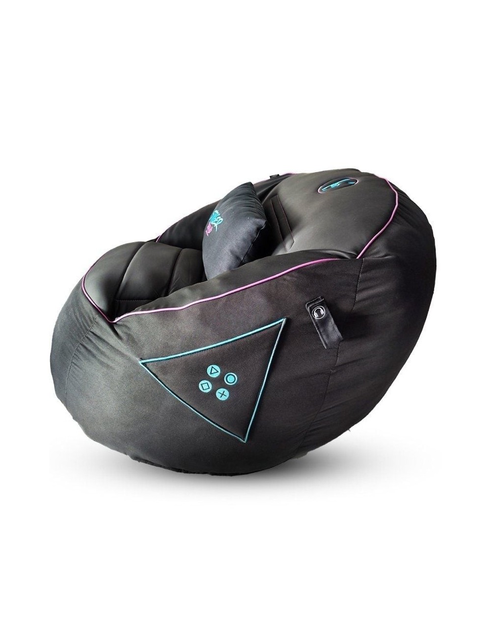 Puff Woxter Stinger Gaming/ con relleno/ Azul y Negro