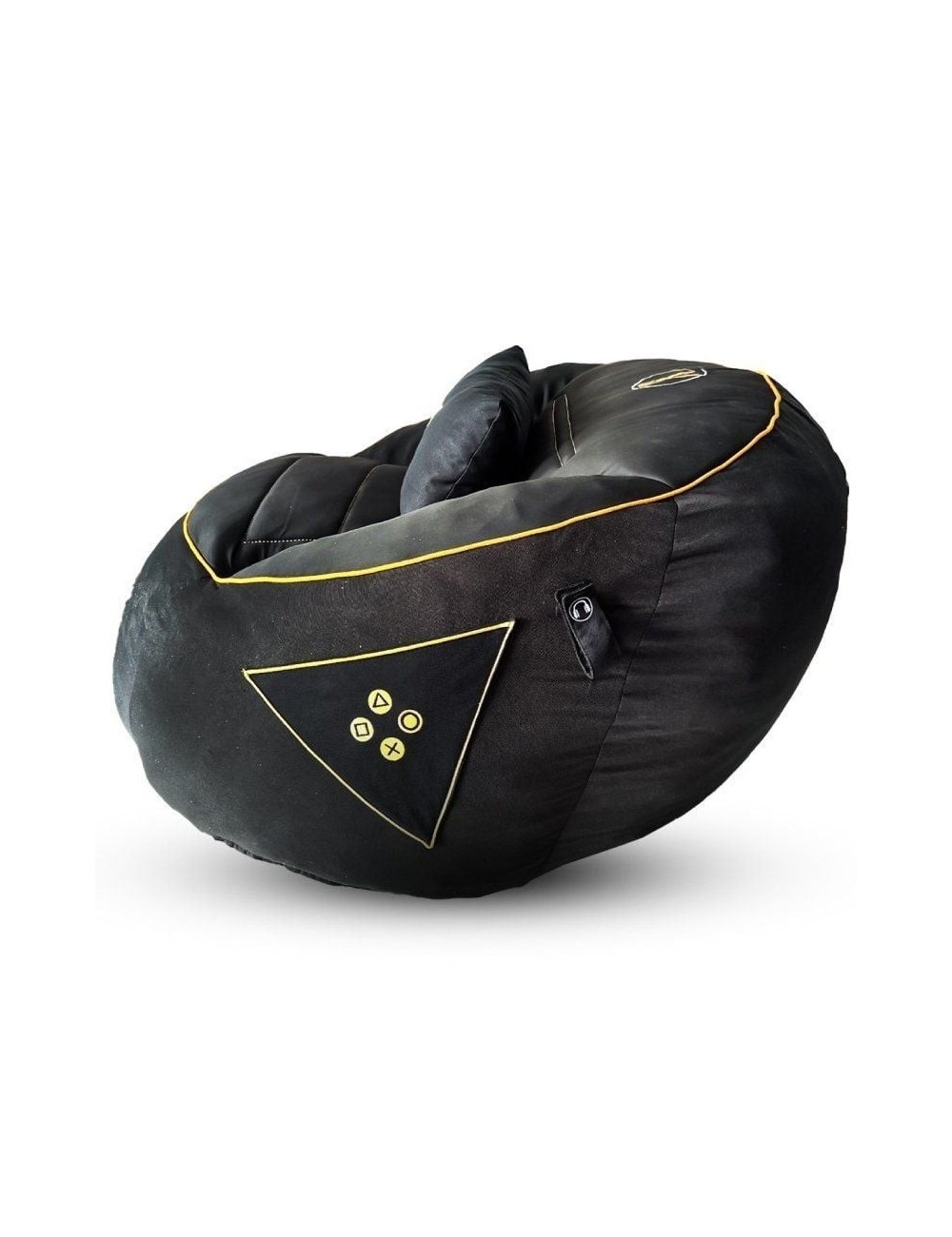 Puff Woxter Stinger Gaming/ con relleno/ Negro y Dorado