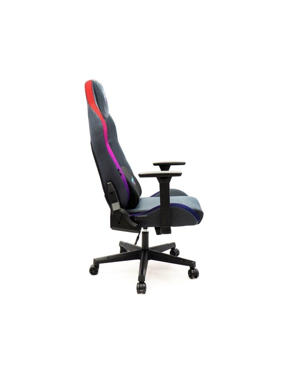 Silla Gaming Woxter Stinger Station Elite/ Luces LED/ Azul y Rosa