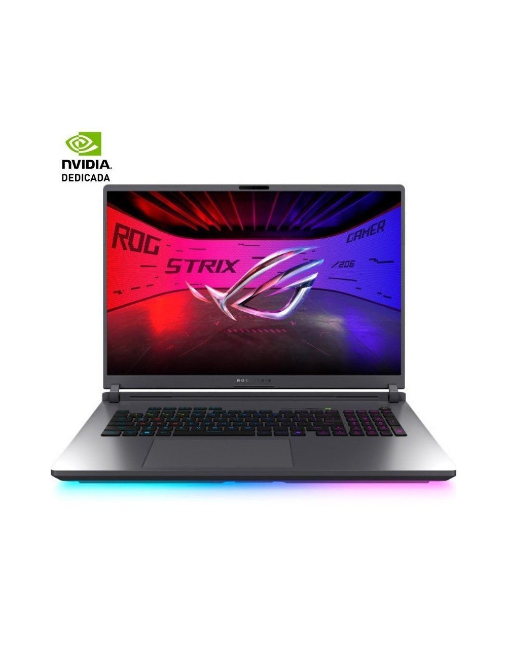 Portátil Gaming Asus ROG Strix G18 (2025) G815JMR-S8051 Intel Core i7-14650HX/ 32GB/ 1TB SSD/ GeForce RTX 5060/ 18'/ Sin Sistema
