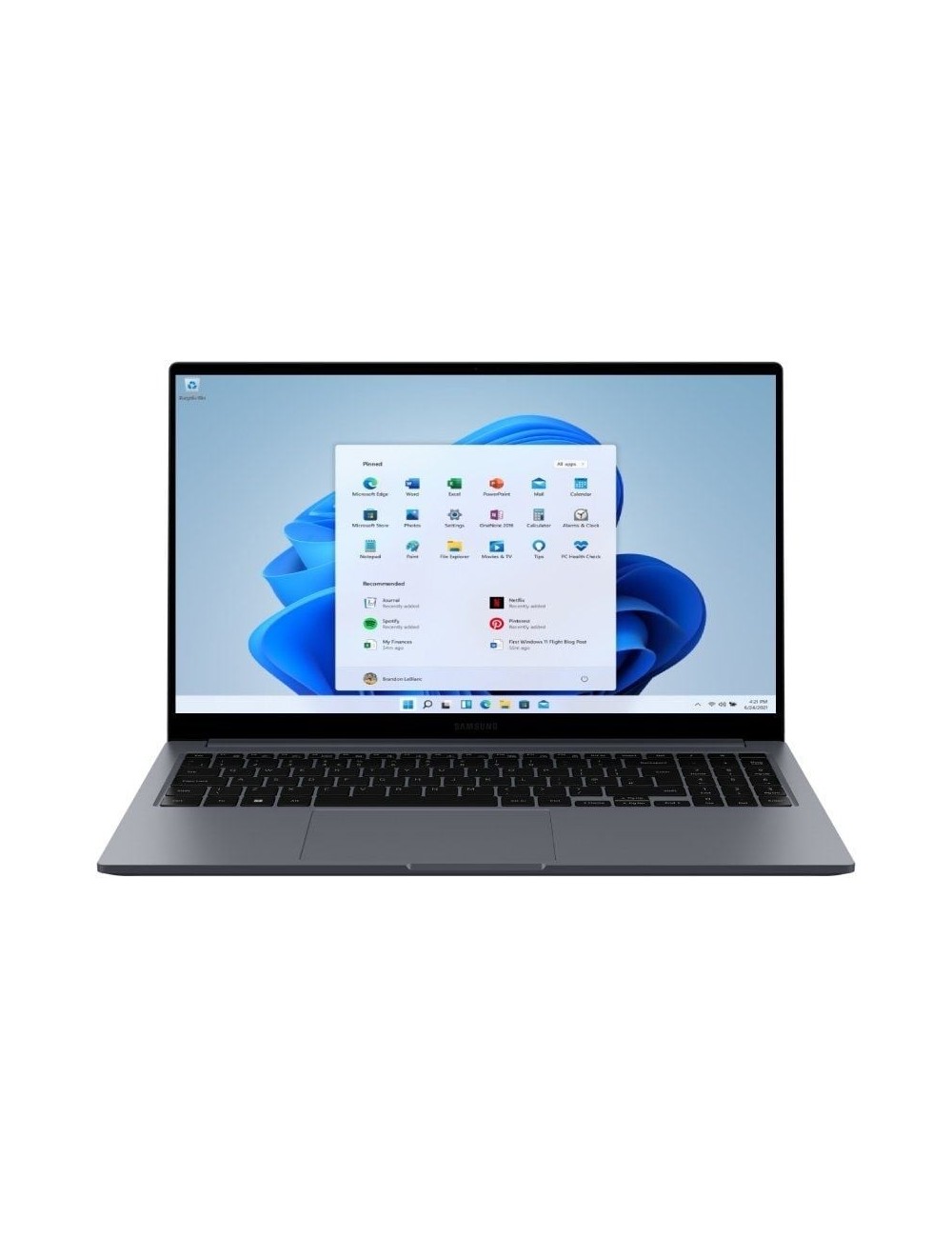 Portátil Samsung Galaxy Book4 Intel Core i7-1355U/ 16GB/ 512GB SSD/ 15.6'/ Win11