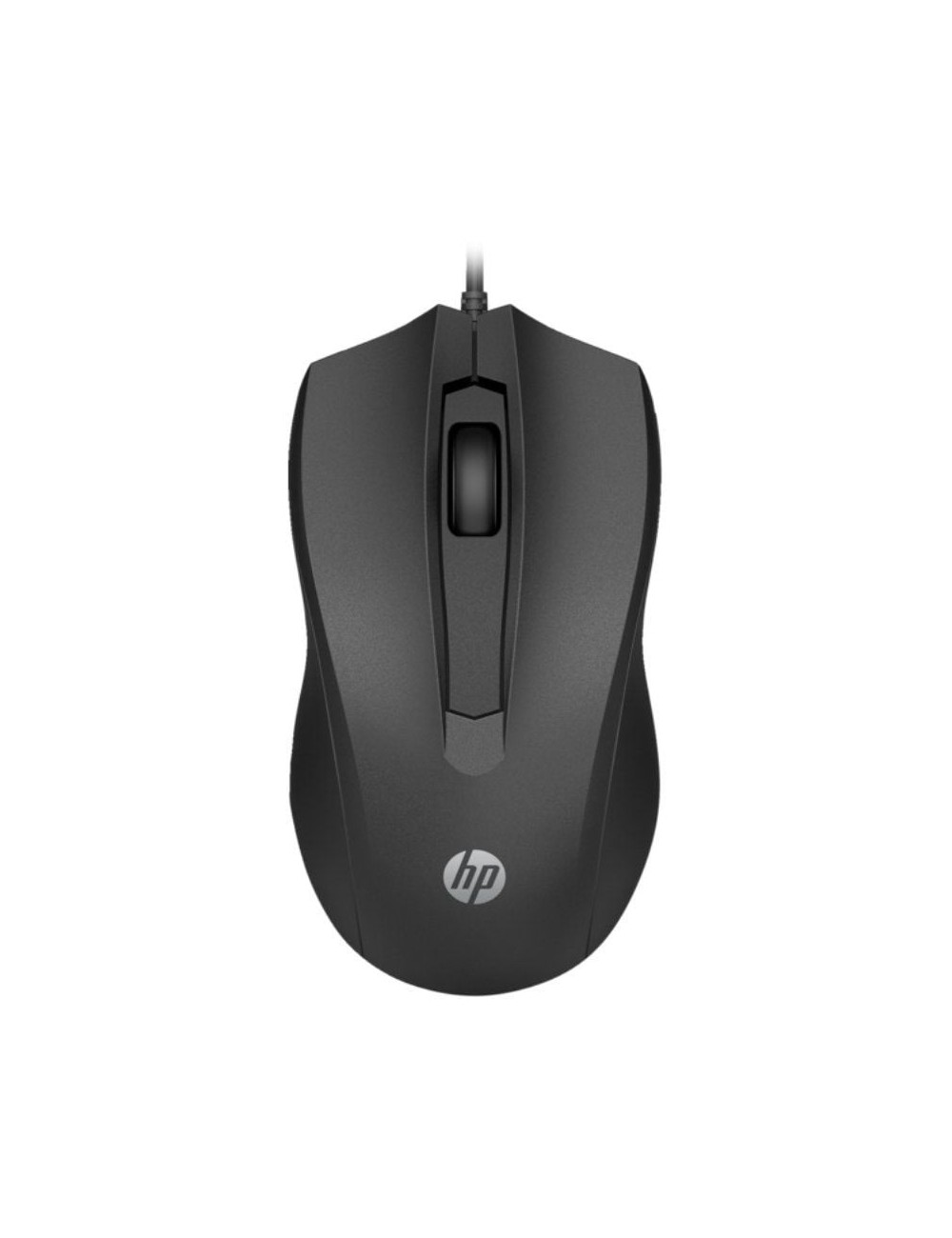 Ratón HP 105/ Hasta 1600 DPI/ Negro
