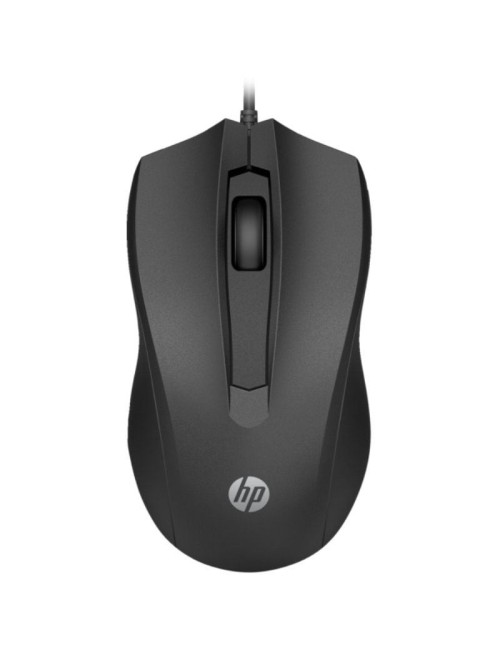 Ratón HP 105/ Hasta 1600 DPI/ Negro
