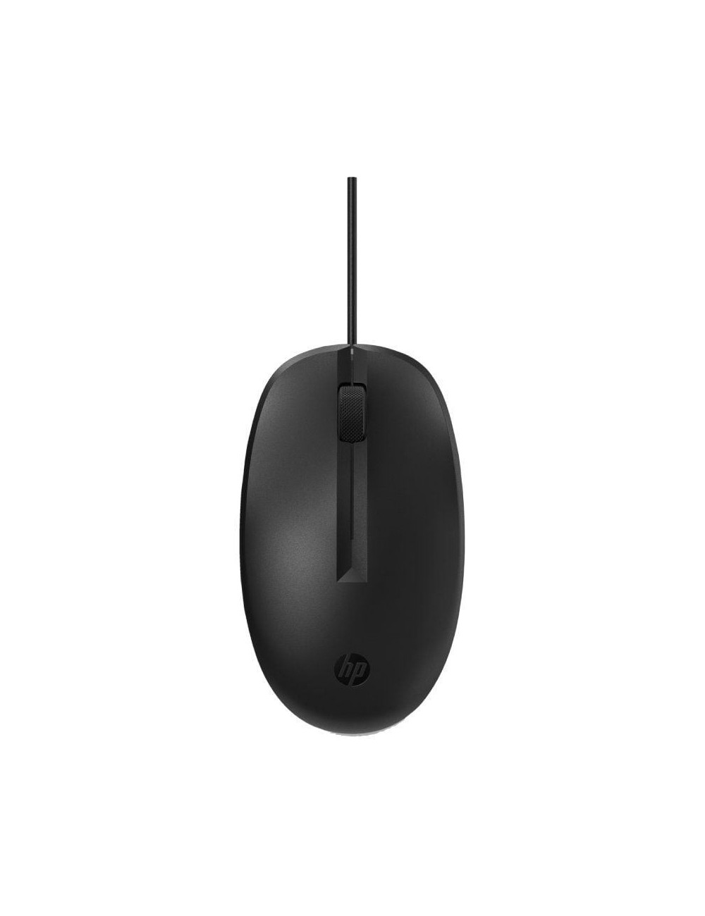 Ratón HP 125/ Hasta 1200 DPI/ Negro