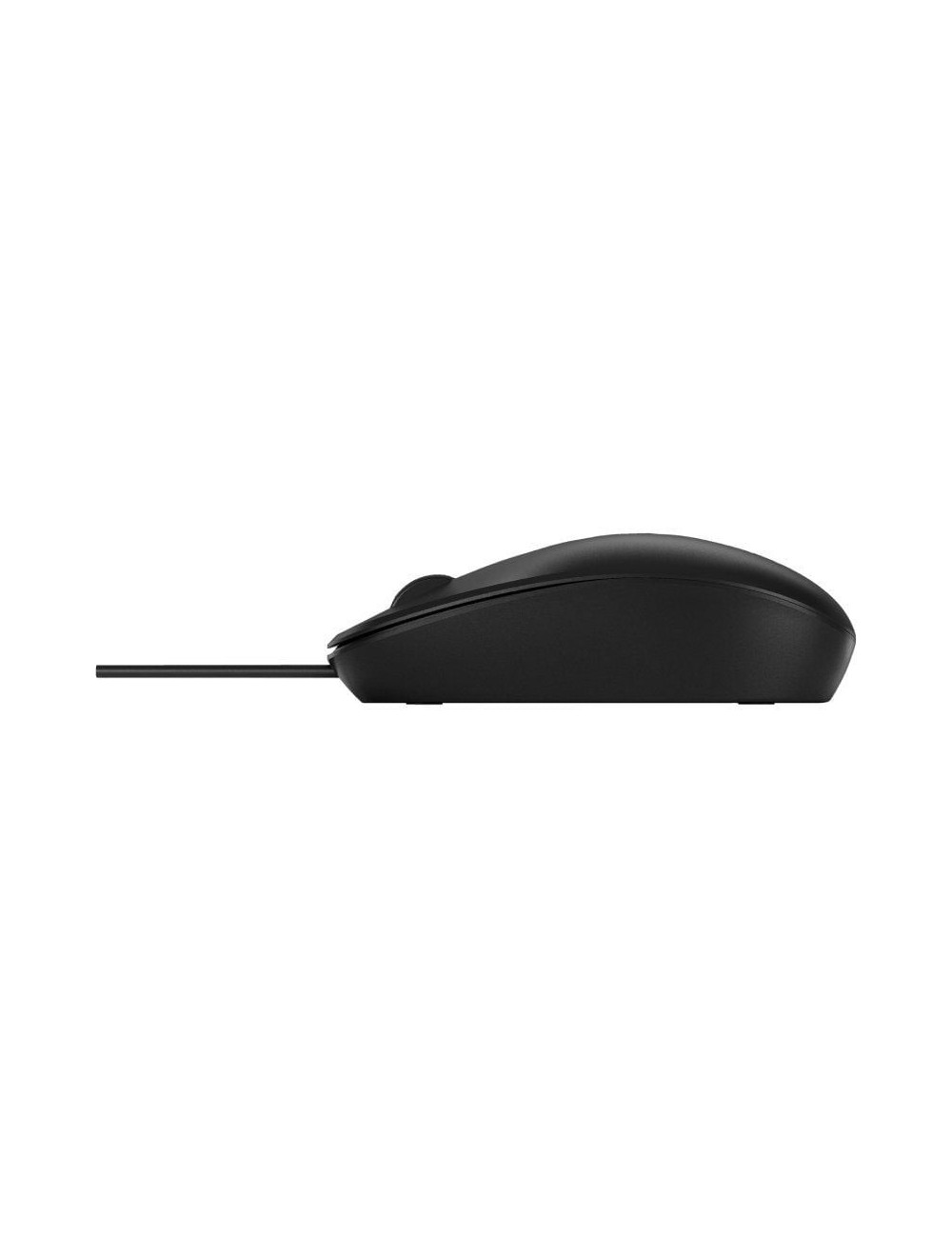 Ratón HP 125/ Hasta 1200 DPI/ Negro