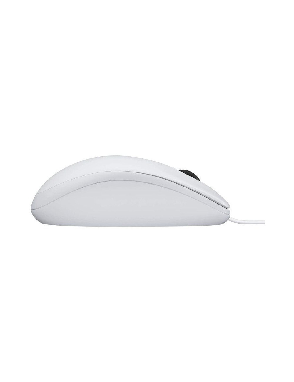 Ratón Logitech B100/ Hasta 800 DPI/ Blanco
