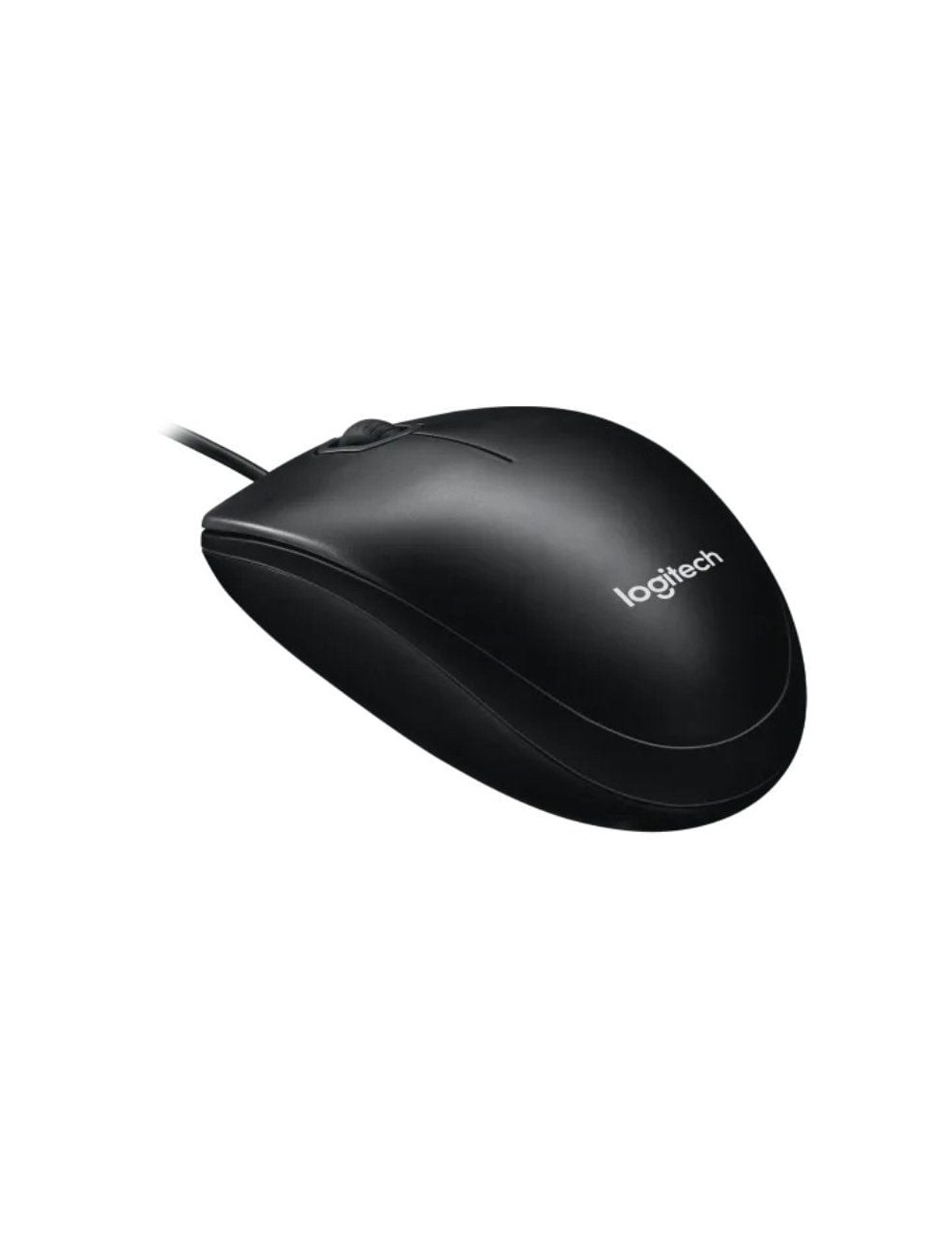 Ratón Logitech M100/ Hasta 1000 DPI/ Negro