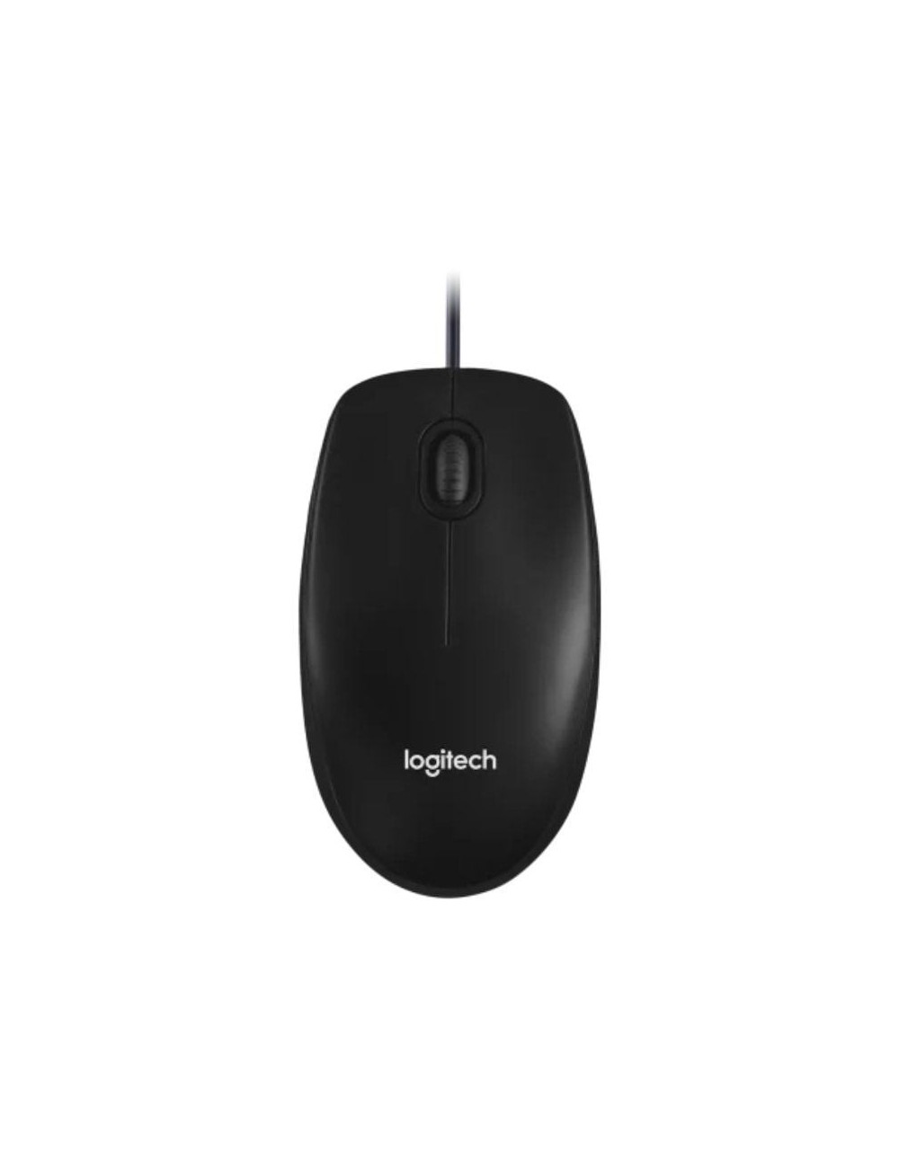 Ratón Logitech M100/ Hasta 1000 DPI/ Negro