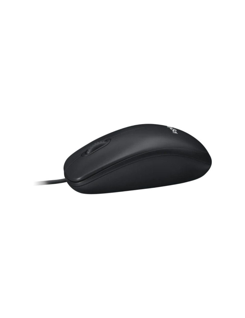 Ratón Logitech M100/ Hasta 1000 DPI/ Negro