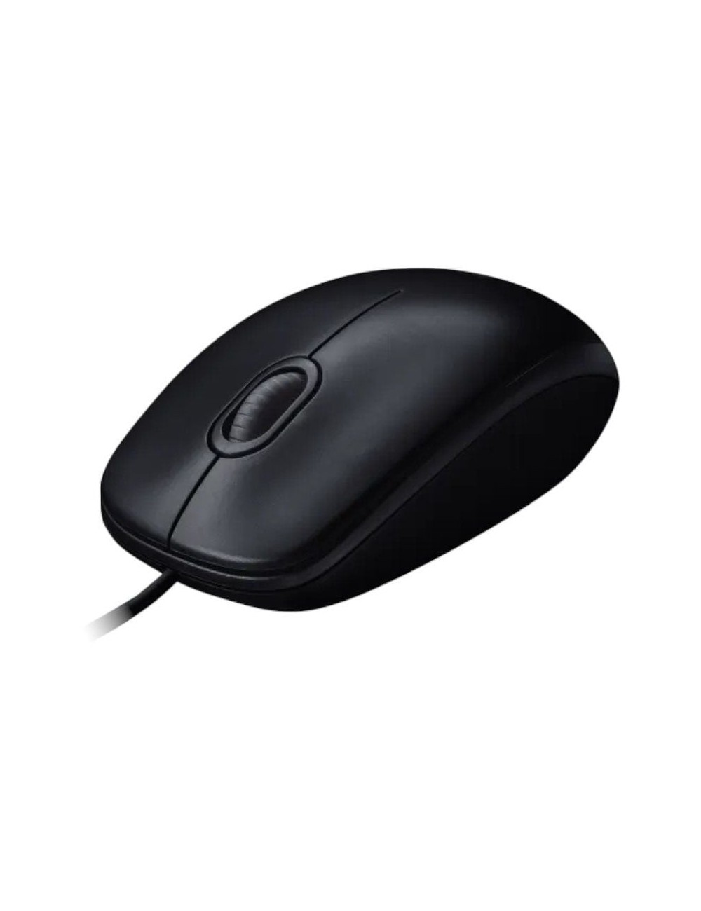 Ratón Logitech M100/ Hasta 1000 DPI/ Negro