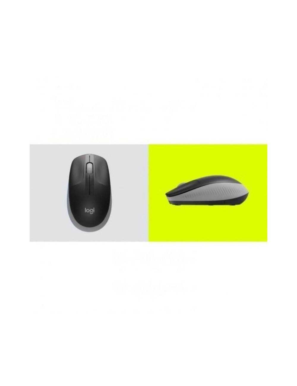 Ratón Inalámbrico Logitech M190/ Hasta 1000 DPI/ Gris Medio