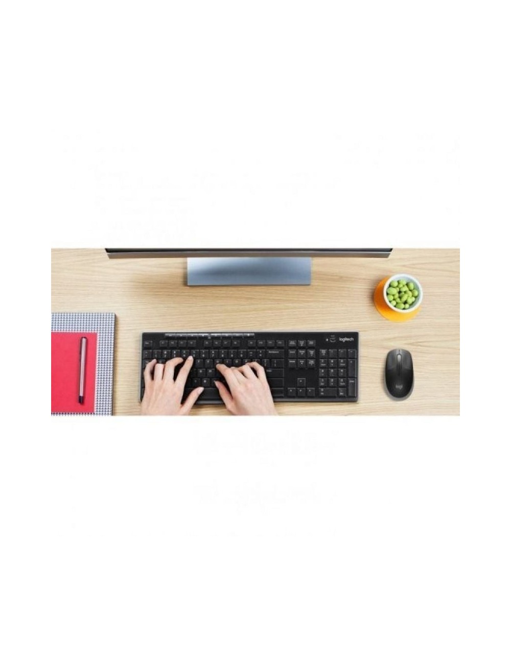 Ratón Inalámbrico Logitech M190/ Hasta 1000 DPI/ Gris Medio
