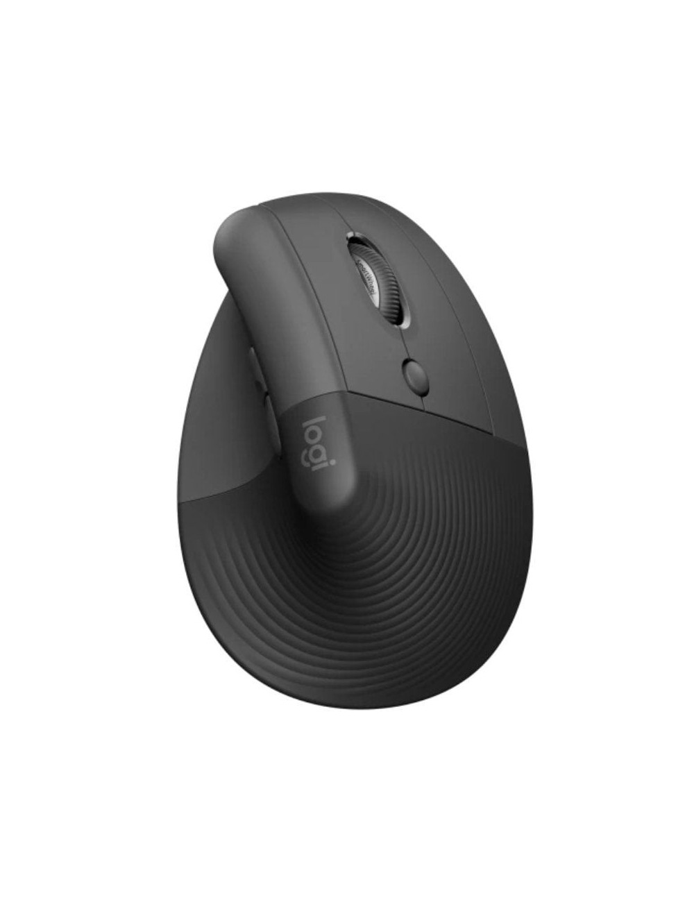 Ratón Vertical Inalámbrico Logitech Lift Vertical Ergonomic Mouse/ Hasta 4000 DPI/ Grafito