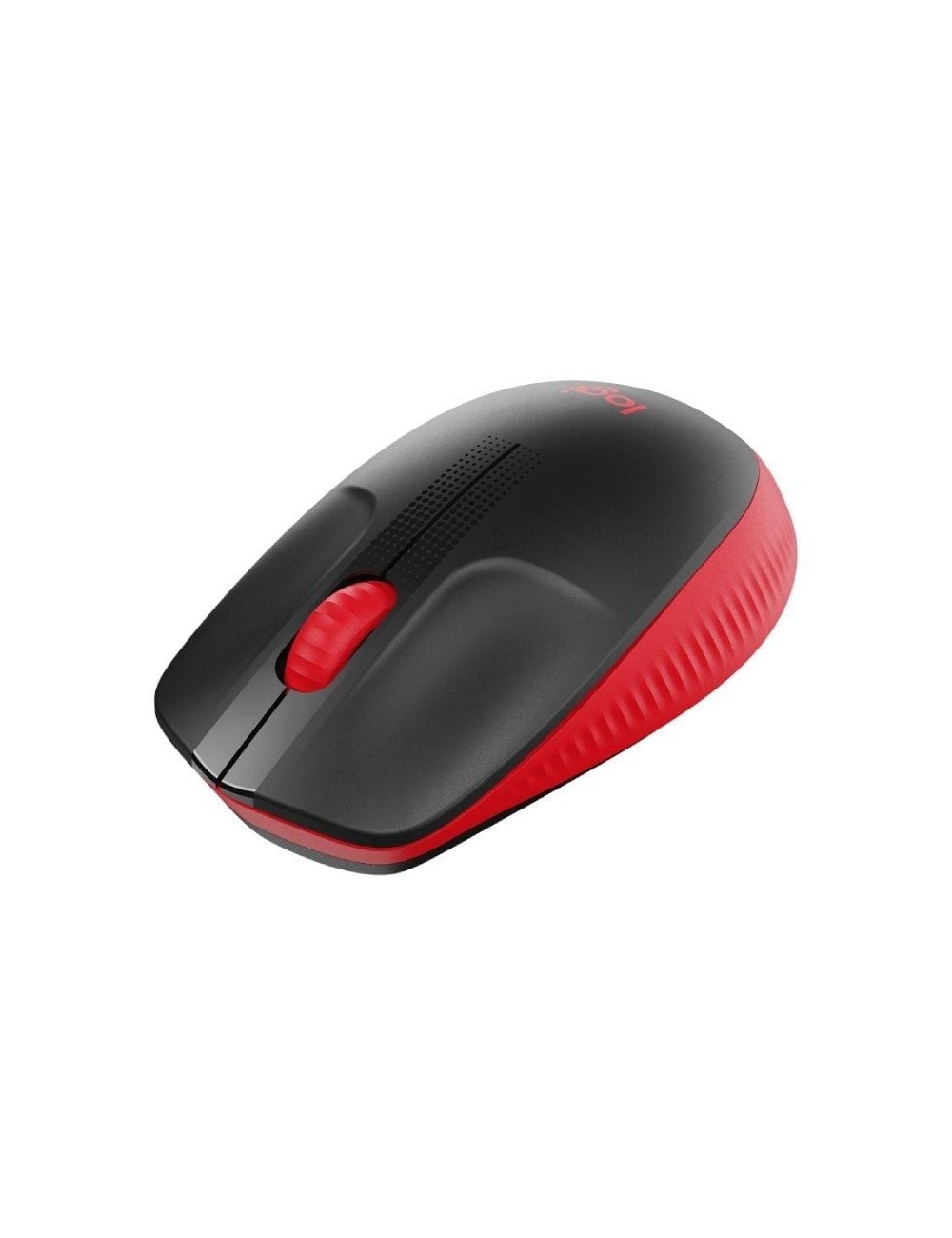 Ratón Inalámbrico Logitech M190/ Hasta 1000 DPI/ Rojo