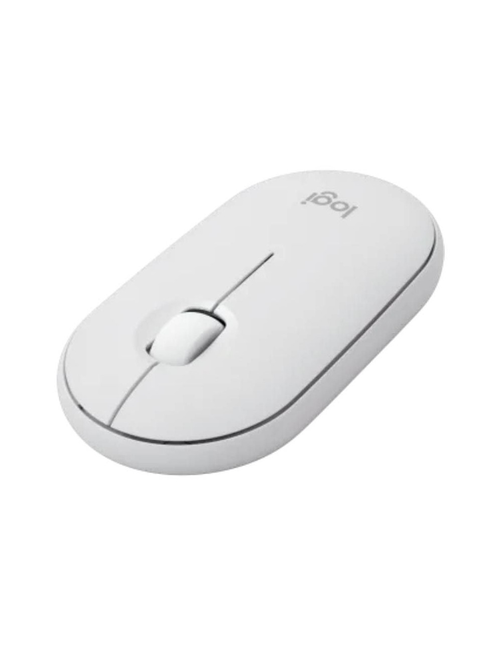 Ratón Inalámbrico Logitech Pebble 2 M350S/ Hasta 1000 DPI/ Blanco