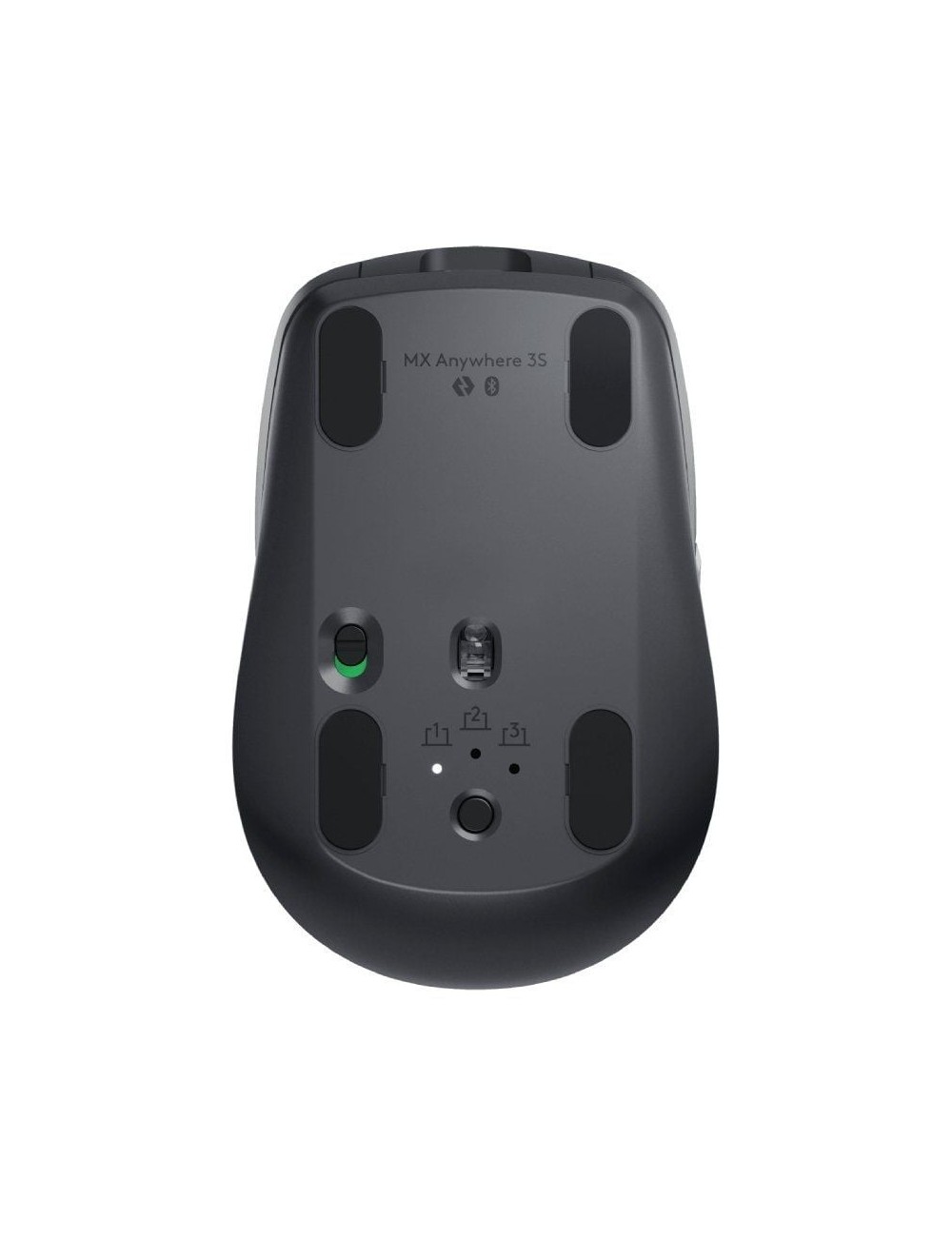 Ratón Inalámbrico Logitech MX Anywhere 3S/ Batería recargable/ Hasta 8000 DPI/ Grafito