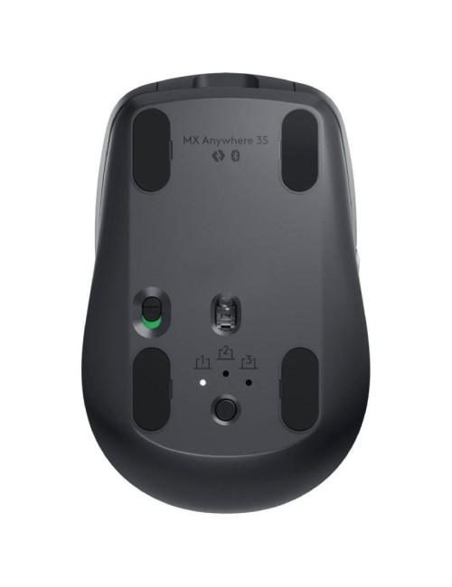 Ratón Inalámbrico Logitech MX Anywhere 3S/ Batería recargable/ Hasta 8000 DPI/ Grafito