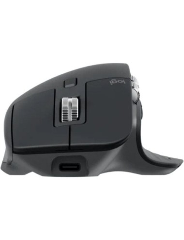 Ratón Ergonómico Inalámbrico Logitech MX Master 3S For Business/ Batería recargable/ Hasta 8000 DPI/ Grafito