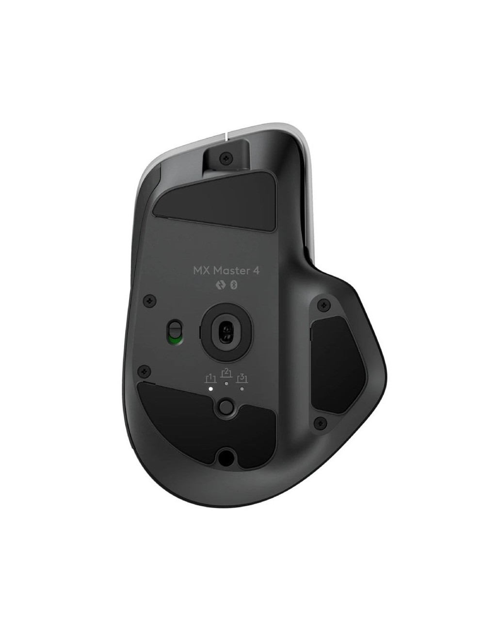 Ratón Ergonómico Inalámbrico Logitech MX Master 4/ Batería recargable/ Hasta 8000 DPI/ Grafito