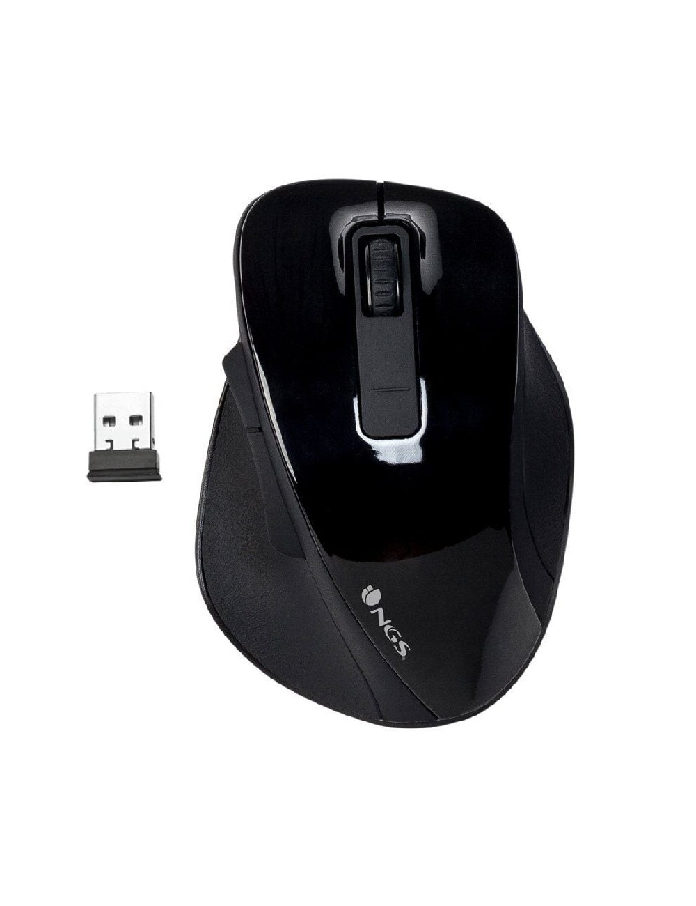 Ratón Inalámbrico NGS Bow/ Hasta 1600 DPI