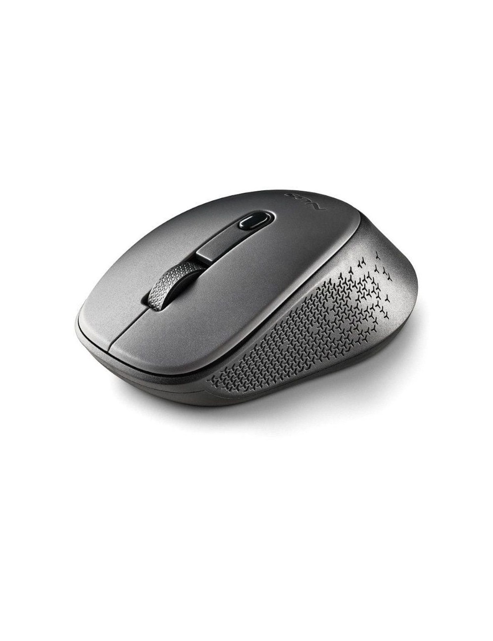 Ratón Inalámbrico NGS Dew Gray/ Hasta 1600 DPI/ Gris