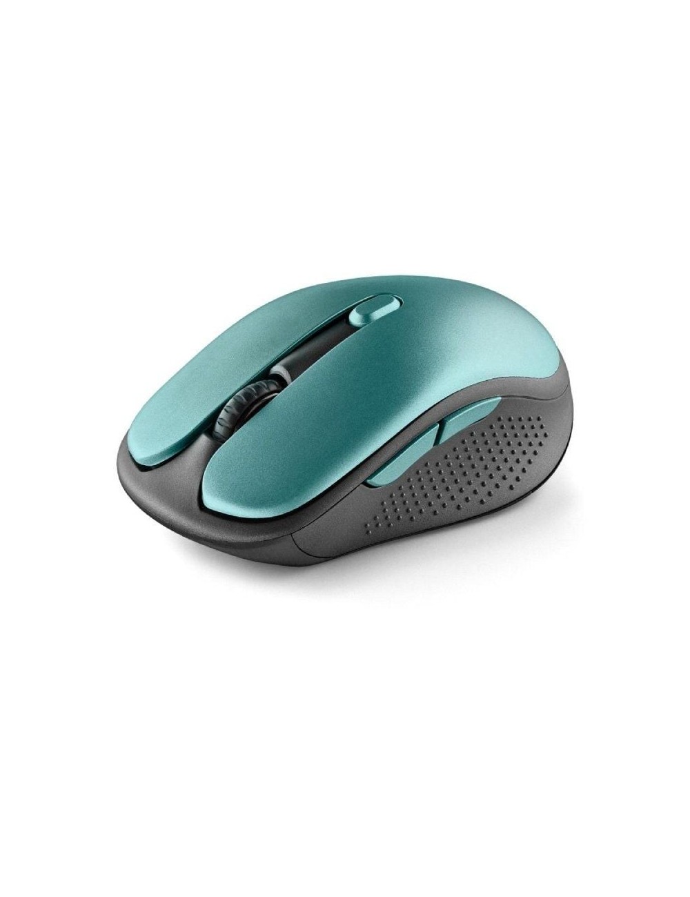 Ratón Inalámbrico NGS Evo Rust/ Batería recargable/ Hasta 1600 DPI/ Verde Agua