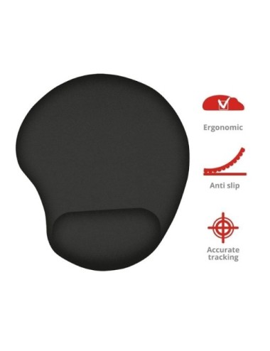 ALFOMBRETA BIGFOOT ERGONOMICA NEGRA