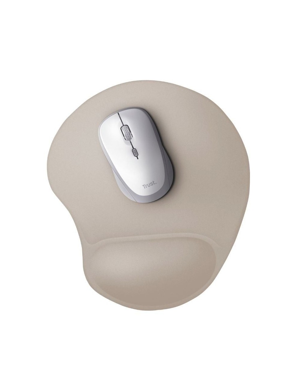 Alfombrilla Ergonómica Trust BigFoot Pad/ 16 x 205 x 236mm/ Beige