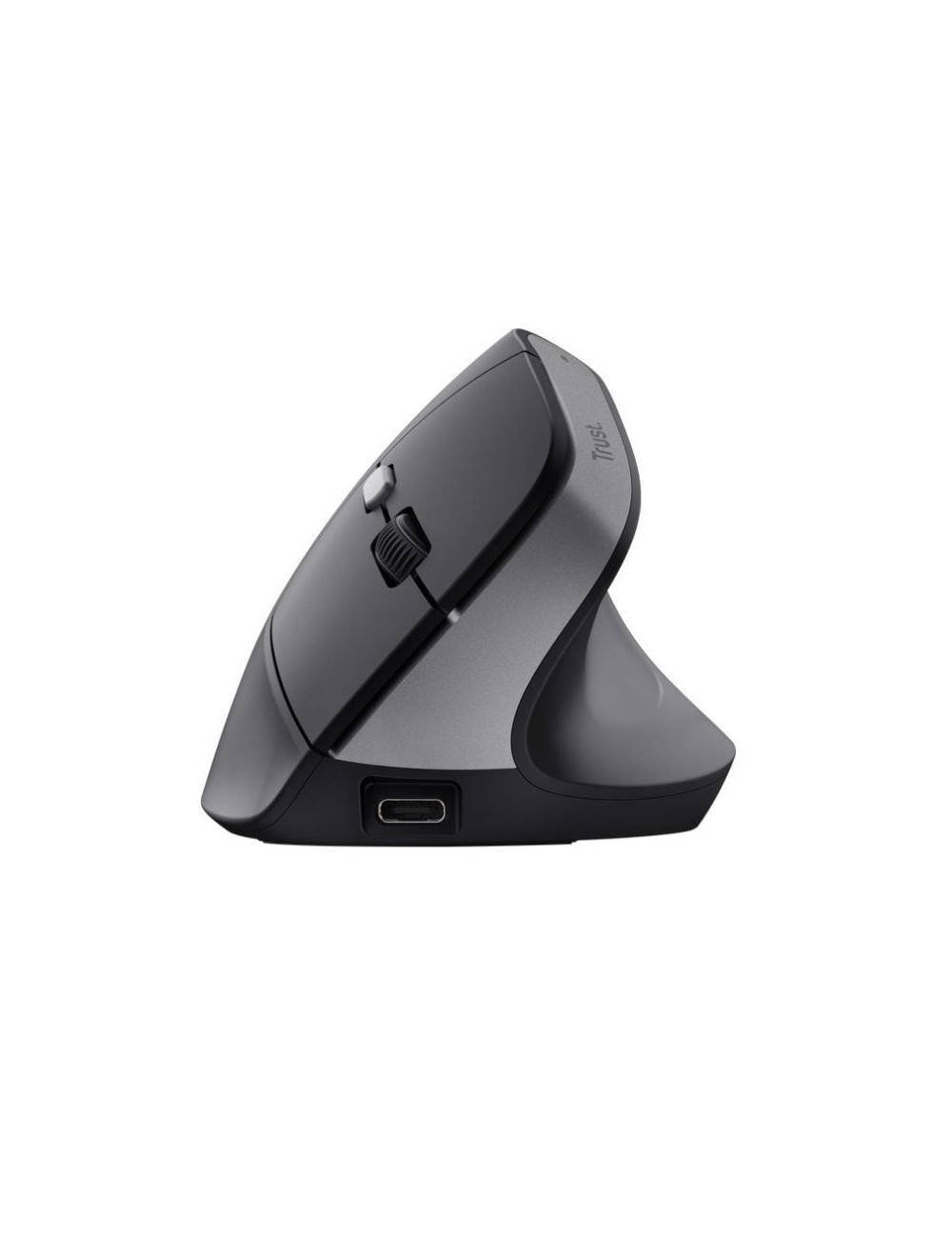 Ratón Vertical Inalámbrico Trust Bayo II/ Batería recargable/ Hasta 2400 DPI