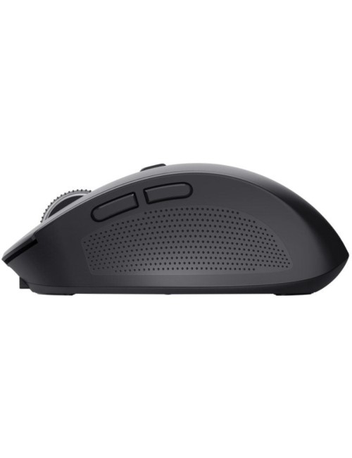 Ratón Inalámbrico Trust Ozaa Compact Wireless/ Batería recargable/ Hasta 3200 DPI/ Negro