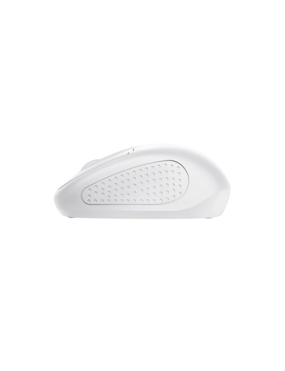 Ratón Mini Inalámbrico Trust Primo/ Hasta 1600 DPI/ Blanco mate