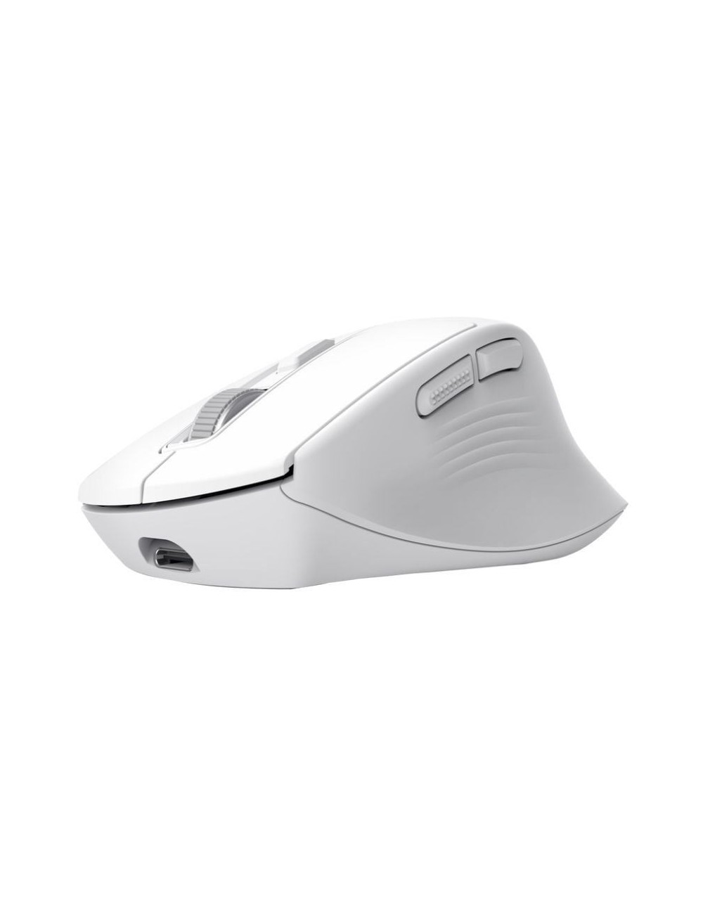 Ratón Inalámbrico Trust Niven Confort 26022/ Batería recargable/ Hasta 3200 DPI/ Blanco