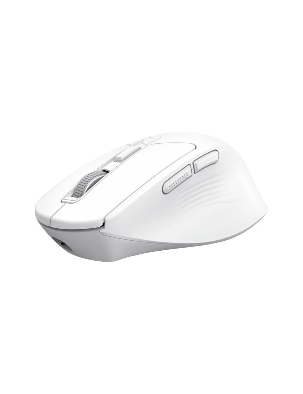 Ratón Inalámbrico Trust Niven Confort 26022/ Batería recargable/ Hasta 3200 DPI/ Blanco