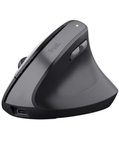 Ratón Vertical Inalámbrico Trust TM-270/ Batería recargable/ Hasta 2400 DPI