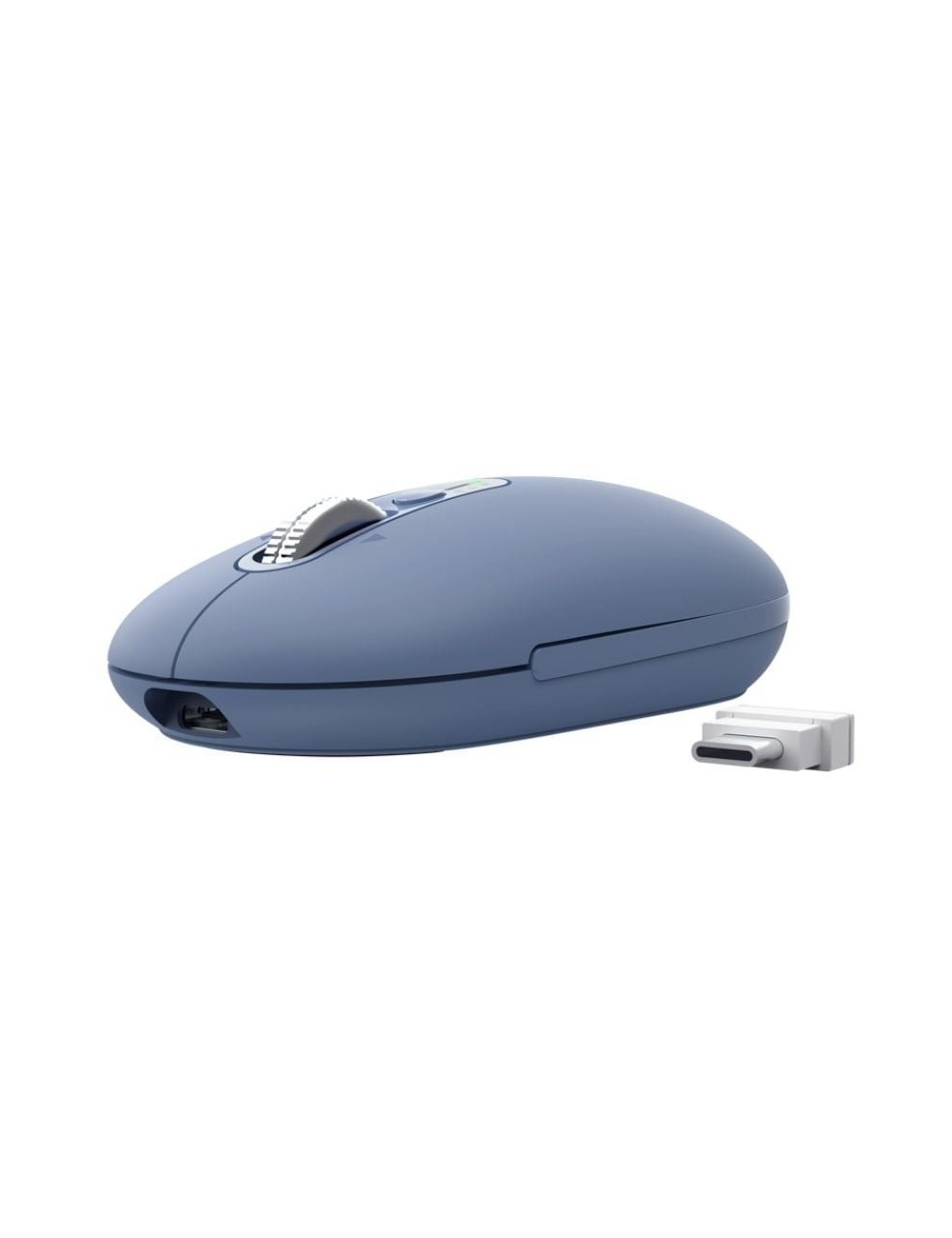 Ratón Inalámbrico Trust Seron 26020/ Batería recargable/ Hasta 3200 DPI/ Azul