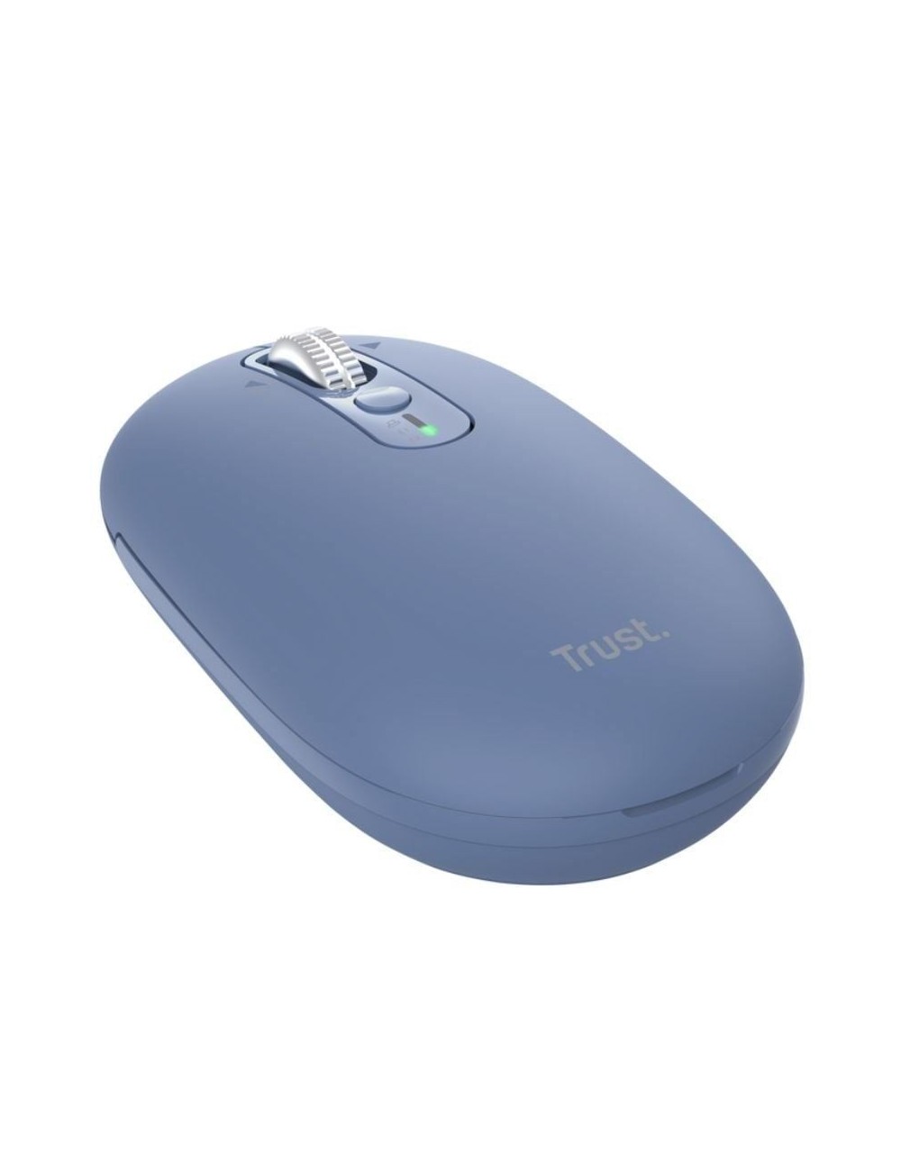 Ratón Inalámbrico Trust Seron 26020/ Batería recargable/ Hasta 3200 DPI/ Azul