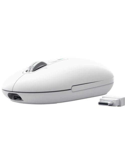 Ratón Inalámbrico Trust Seron 26019/ Batería recargable/ Hasta 3200 DPI/ Blanco