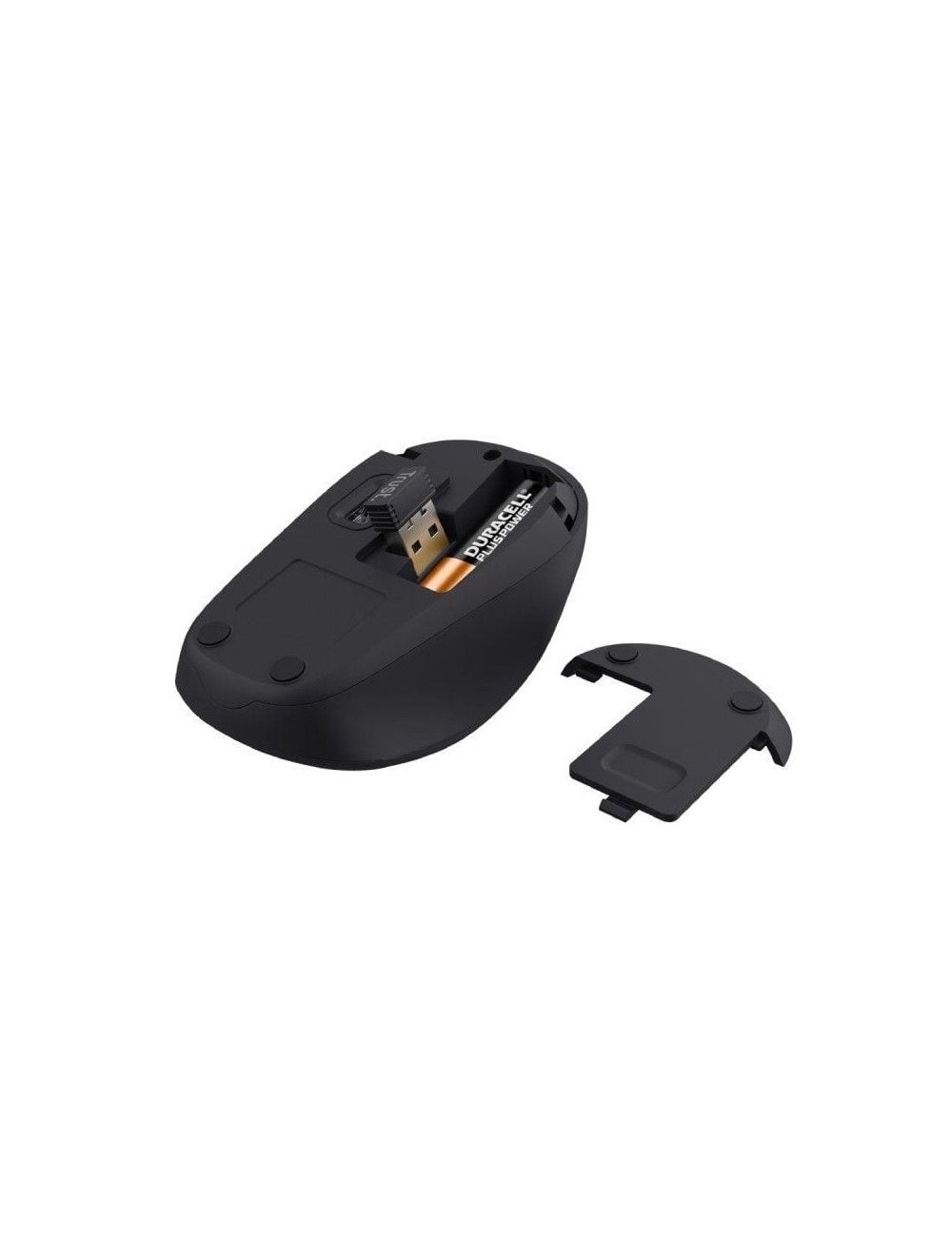 Ratón Mini Inalámbrico Trust TM-201/ Hasta 1600 DPI