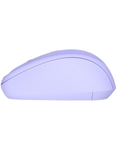 Ratón Mini Inalámbrico Trust Yvi+ Multidispositivo/ Hasta 1600 DPI/ Púrpura