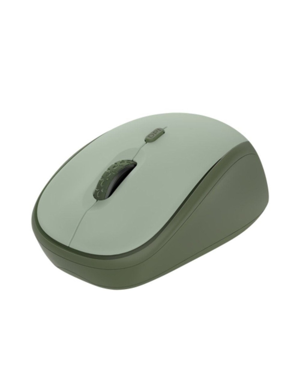 Ratón Mini Inalámbrico Trust Yvi+ Silent/ Hasta 1600 DPI/ Verde
