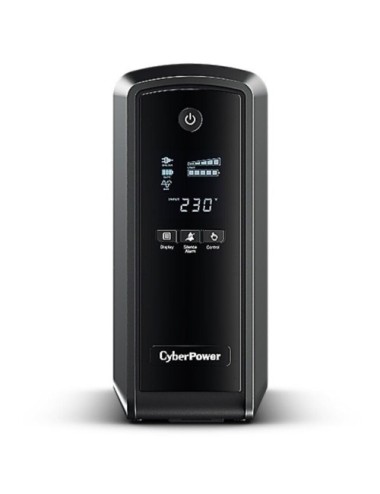 SAI Línea Interactiva Cyberpower CP900EPFCLCD/ 900VA-540W/ 6 Salidas/ Formato Torre