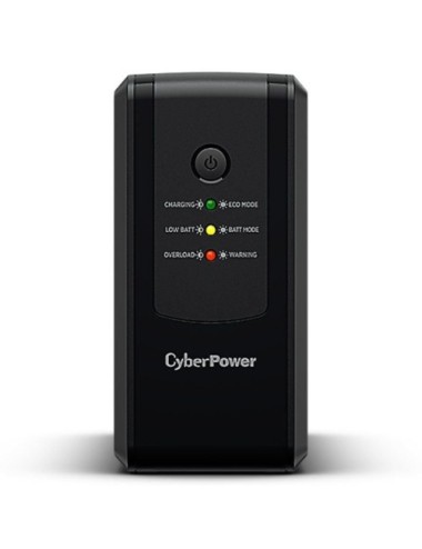 SAI Línea Interactiva Cyberpower UT650EG/ 650VA-360W/ 3 Salidas/ Formato Torre