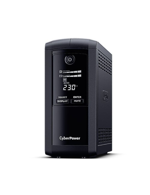 SAI Línea Interactiva Cyberpower VP1000ELCD/ 1000VA-550W/ 4 Salidas/ Formato Torre
