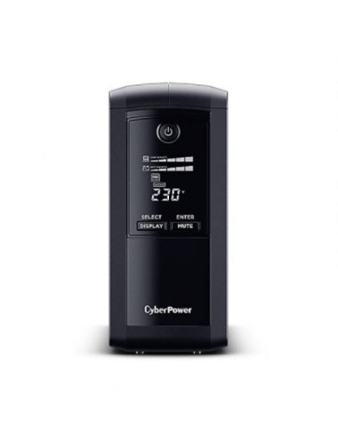 SAI Línea Interactiva Cyberpower VP1000ELCD/ 1000VA-550W/ 4 Salidas/ Formato Torre