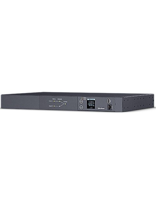 Unidad de Distribución para Alimentación Cyberpower PDU24005/ 16A/ 2x IEC C19 - 8x IEC C13/ Formato RACK 1U