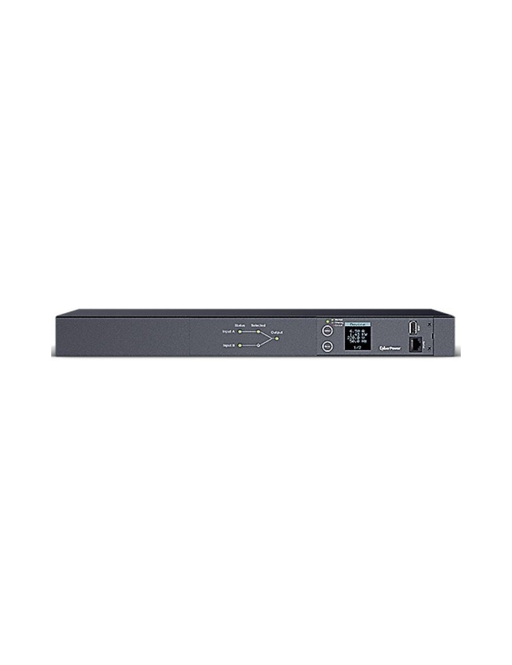 Unidad de Distribución para Alimentación Cyberpower PDU24005/ 16A/ 2x IEC C19 - 8x IEC C13/ Formato RACK 1U