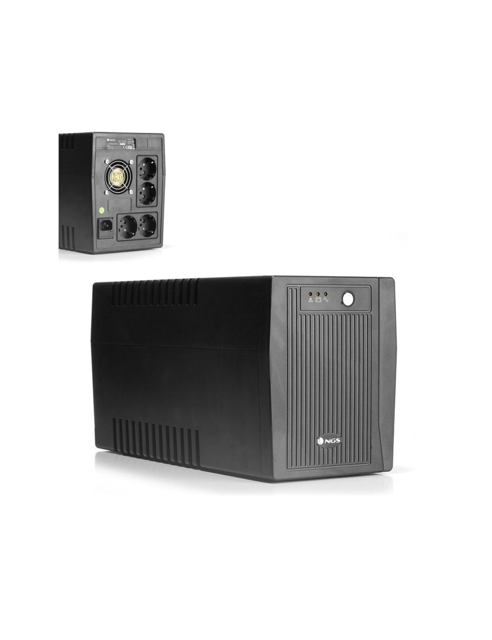SAI Offline NGS Fortress 2000 V2/ 1500VA-900W/ 4 Salidas/ Formato Torre