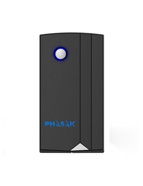 SAI Línea Interactiva Phasak Ottima 860 VA Interactive/ 860VA-480W/ 2 Salidas/ Formato Torre